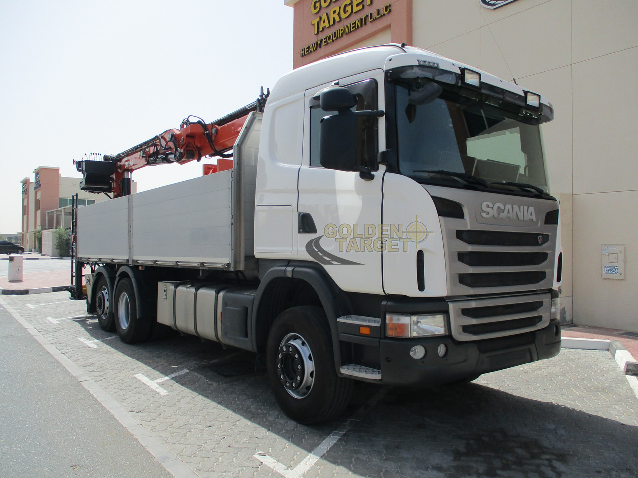 SCANIA G480 6x2 with ATLAS 210.2 Block Crane - Camião grua: foto 1 SCANIA G480 6x2 with ATLAS 210.2 Block Crane - Camião grua: foto 1