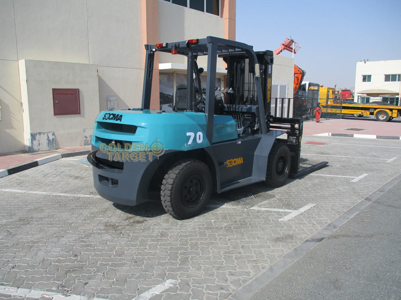 SOCMA HNF-70 Forklift - Empilhadeira a diesel: foto 3 SOCMA HNF-70 Forklift - Empilhadeira a diesel: foto 3