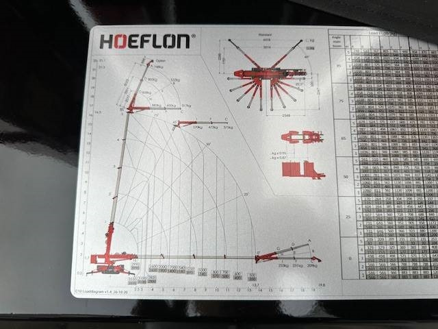 Mini grua novo Hoeflon C10e: foto 11