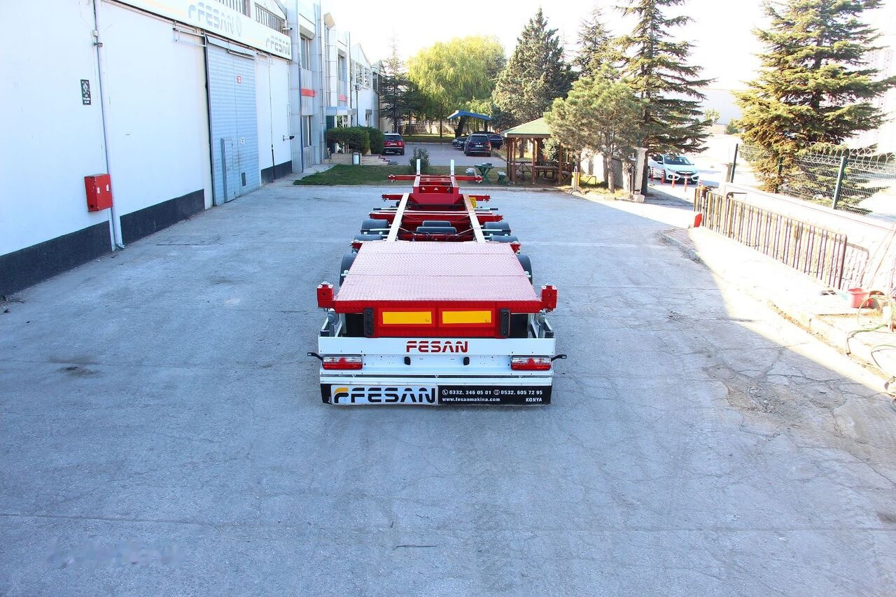 Fesan CONTAINER CARRIER CHASSIS 20 FEET, 30 FEET, 40 FEET, 40 FEET HC, - Semi-reboque transportador de contêineres/ Caixa móvel: foto 2 Fesan CONTAINER CARRIER CHASSIS 20 FEET, 30 FEET, 40 FEET, 40 FEET HC, - Semi-reboque transportador de contêineres/ Caixa móvel: foto 2