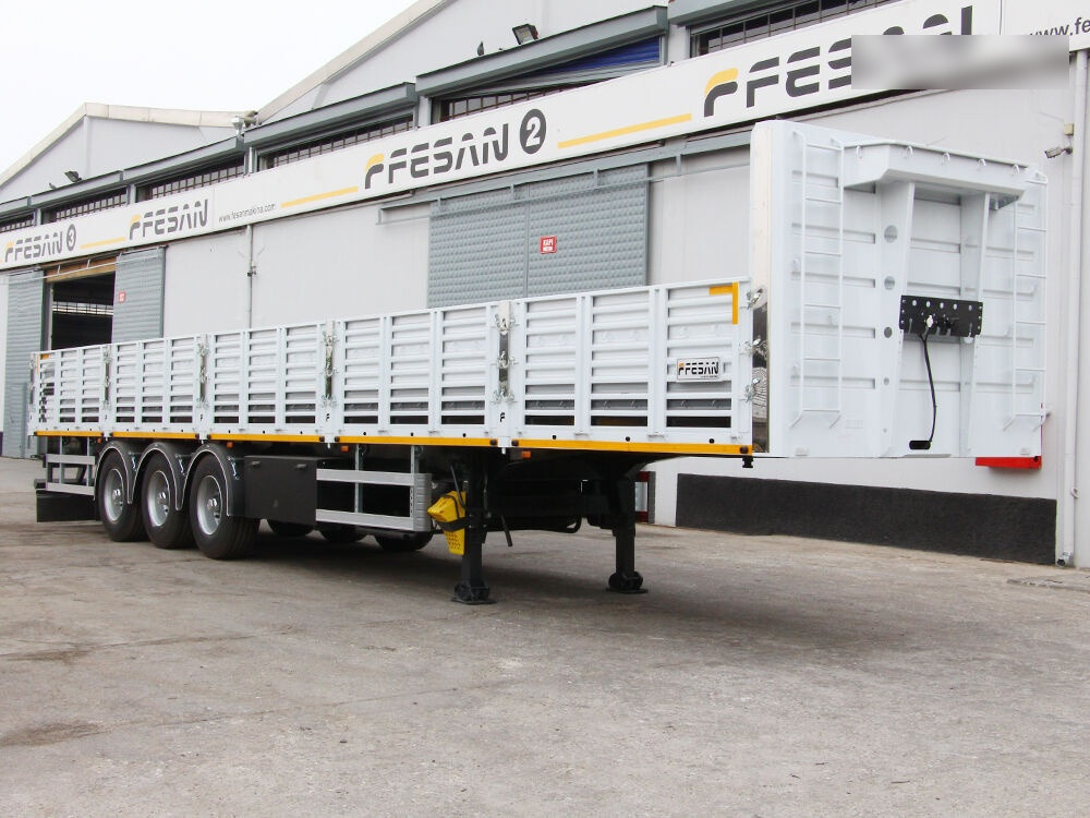 Fesan GENERAL CARGO WITH SIDE COVER FE-KAP-02 - Semi-reboque plataforma/ Caixa aberta: foto 5 Fesan GENERAL CARGO WITH SIDE COVER FE-KAP-02 - Semi-reboque plataforma/ Caixa aberta: foto 5