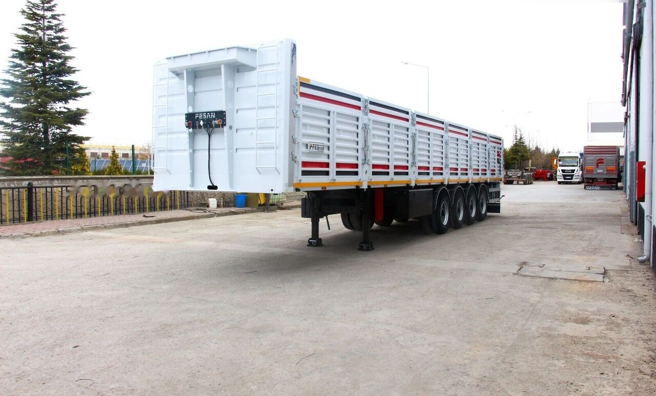 Fesan GENERAL CARGO WITH SIDE COVERS FE-KAP-01 - Semi-reboque plataforma/ Caixa aberta: foto 4 Fesan GENERAL CARGO WITH SIDE COVERS FE-KAP-01 - Semi-reboque plataforma/ Caixa aberta: foto 4