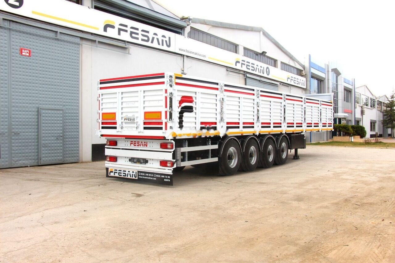 Fesan GENERAL CARGO WITH SIDE COVERS FE-KAP-01 - Semi-reboque plataforma/ Caixa aberta: foto 1 Fesan GENERAL CARGO WITH SIDE COVERS FE-KAP-01 - Semi-reboque plataforma/ Caixa aberta: foto 1