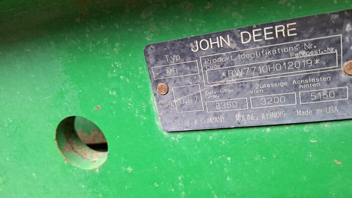 John Deere 7710 - Trator: foto 4 John Deere 7710 - Trator: foto 4