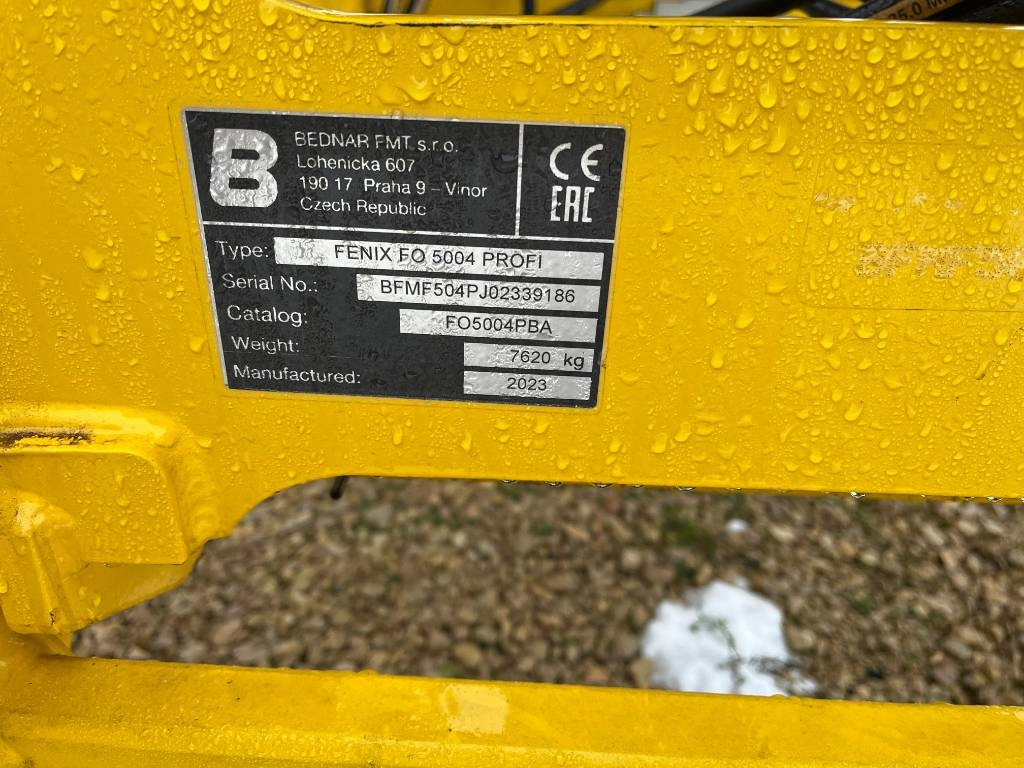 Bednar FENIX FO 5004 PROFI - Cultivador: foto 2 Bednar FENIX FO 5004 PROFI - Cultivador: foto 2