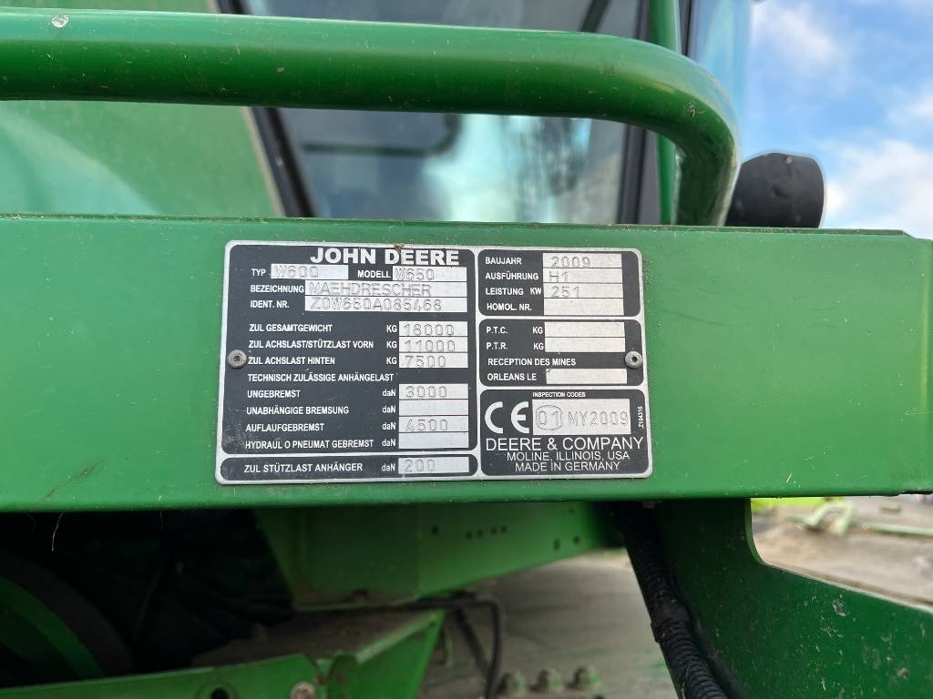 Ceifeira debulhadora John Deere W 650 i: foto 17