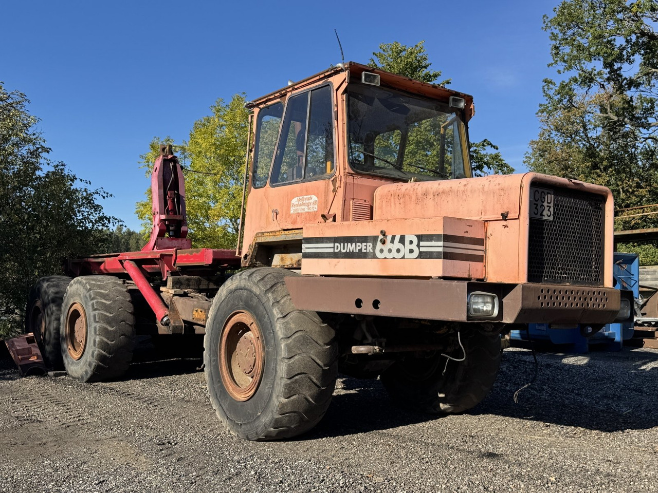 Dumper Engström o Nilsson 666B -1979 | CAT V8 | Renoveringsobjekt - Caminhão articulado: foto 1 Dumper Engström o Nilsson 666B -1979 | CAT V8 | Renoveringsobjekt - Caminhão articulado: foto 1