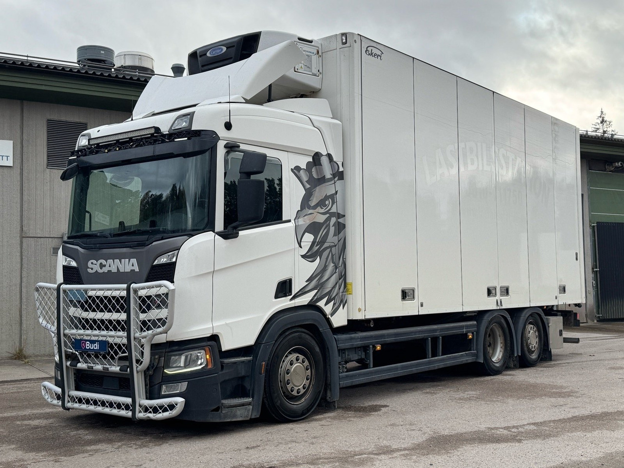 Kylbil Scania R450 B 6X2 NB -2019 | Carrier | Full-luft - Camião frigorífico: foto 1 Kylbil Scania R450 B 6X2 NB -2019 | Carrier | Full-luft - Camião frigorífico: foto 1