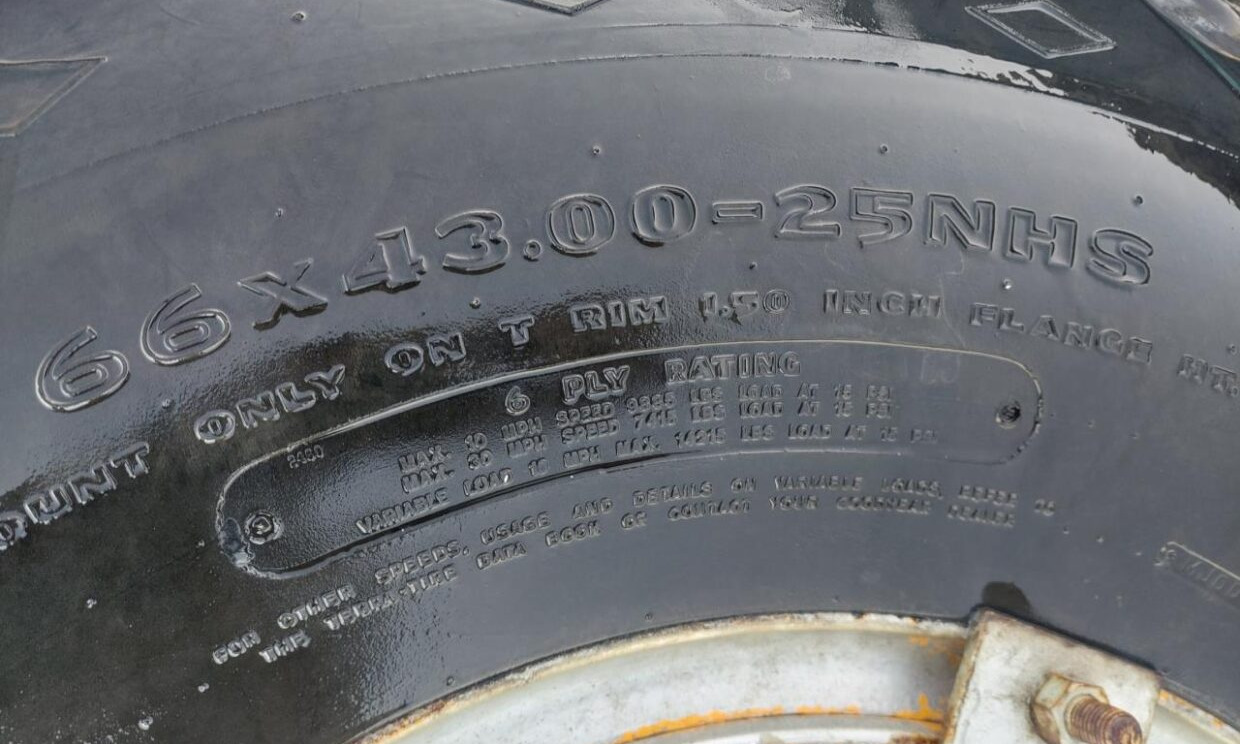 Good Year Terra 66X43.00 (Amazone UX) - Pneu por Pulverizador agricola: foto 5 Good Year Terra 66X43.00 (Amazone UX) - Pneu por Pulverizador agricola: foto 5