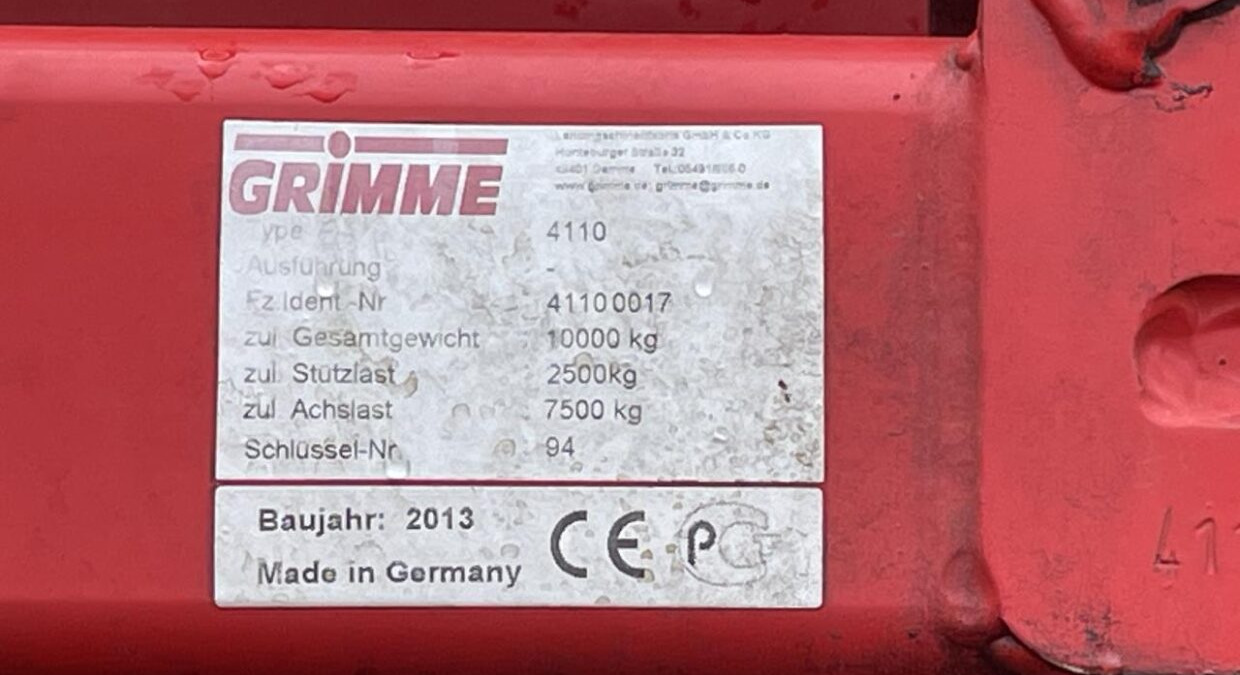 Colheitadeira de batatas Grimme SE 260: foto 20