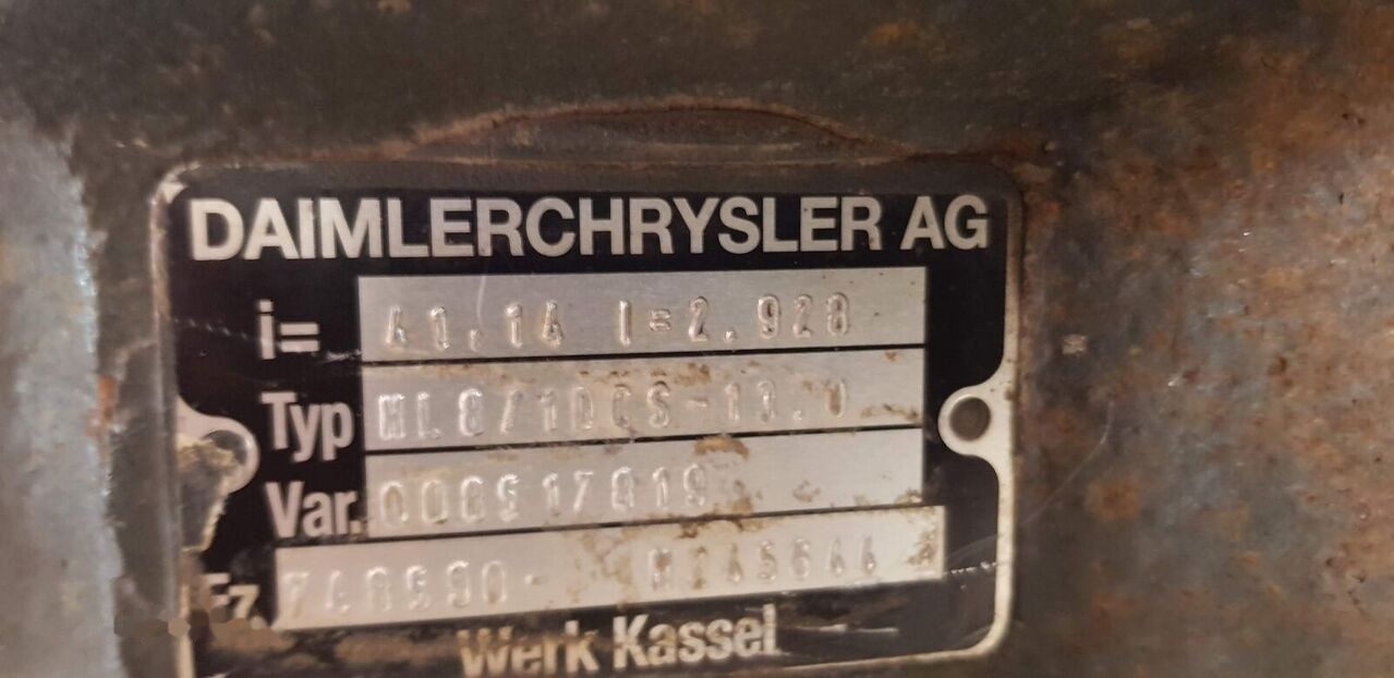 Mercedes-Benz ACTROS MB2 - Diferencial por Camião: foto 5 Mercedes-Benz ACTROS MB2 - Diferencial por Camião: foto 5