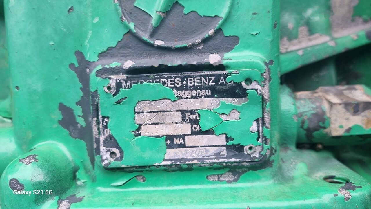 Mercedes-Benz  MERCEDES ACTROS MP1 G 210-16 715500  Mercedes-Benz ACTROS MP1 - Caixa de velocidade por Camião: foto 3 Mercedes-Benz  MERCEDES ACTROS MP1 G 210-16 715500  Mercedes-Benz ACTROS MP1 - Caixa de velocidade por Camião: foto 3