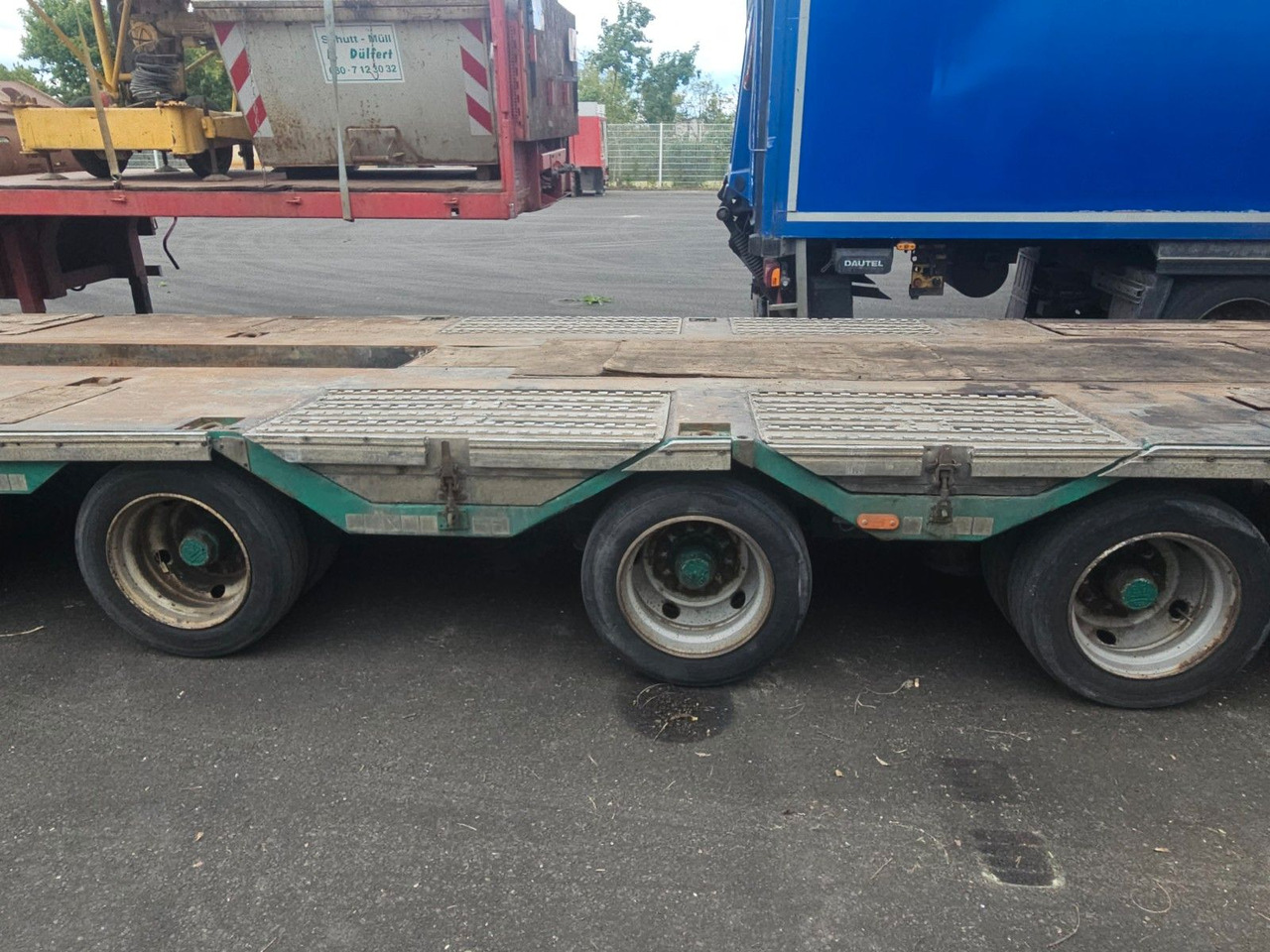 Meusburger MPG-4 Tieflader mit Radmulden 39.5t - Semi-reboque baixa: foto 5 Meusburger MPG-4 Tieflader mit Radmulden 39.5t - Semi-reboque baixa: foto 5
