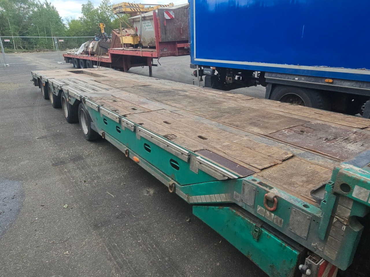 Meusburger MPG-4 Tieflader mit Radmulden 39.5t - Semi-reboque baixa: foto 4 Meusburger MPG-4 Tieflader mit Radmulden 39.5t - Semi-reboque baixa: foto 4