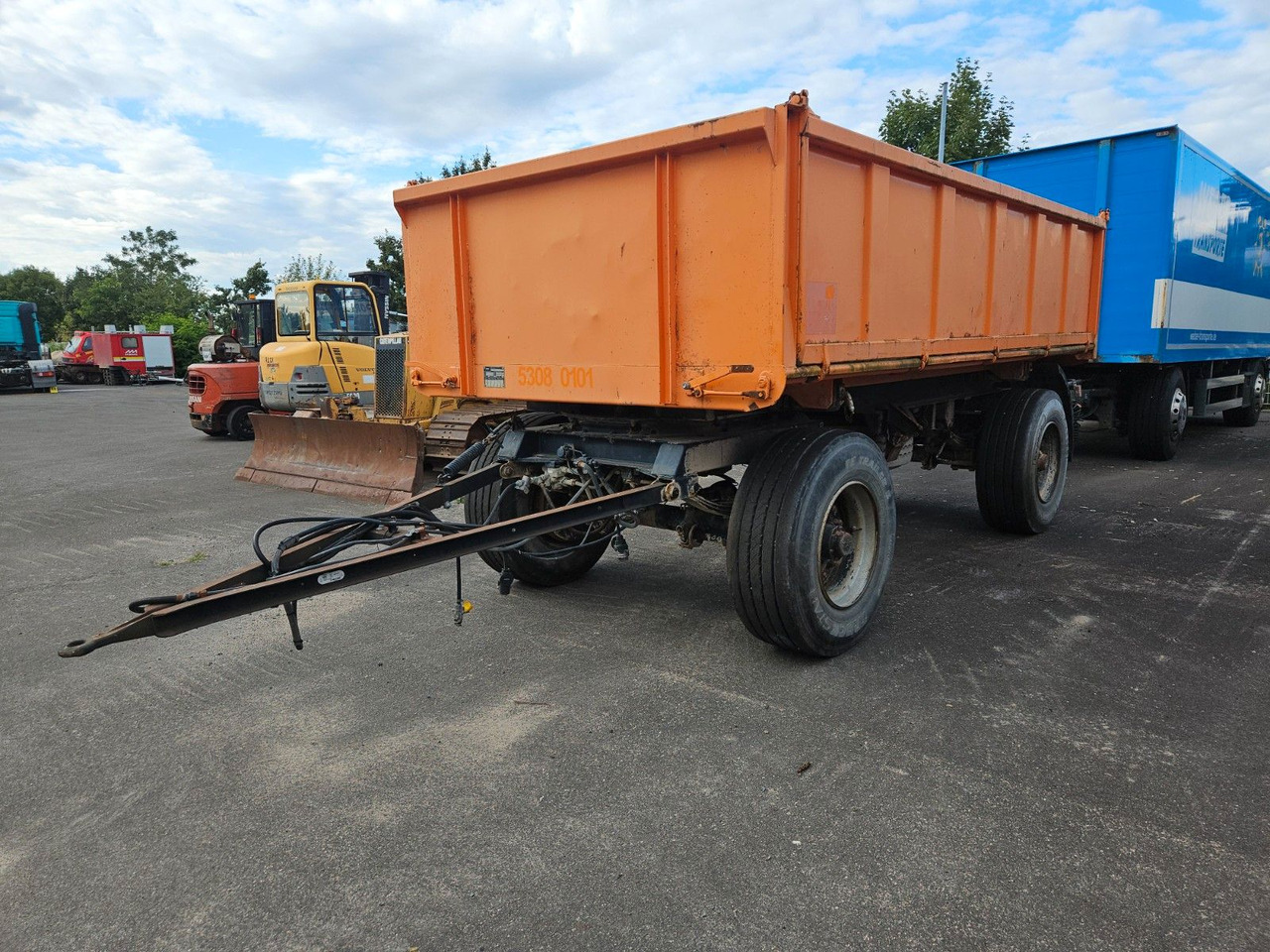 Tebbe ZK 180 Dreiseitenkipper - Reboque basculante: foto 4 Tebbe ZK 180 Dreiseitenkipper - Reboque basculante: foto 4