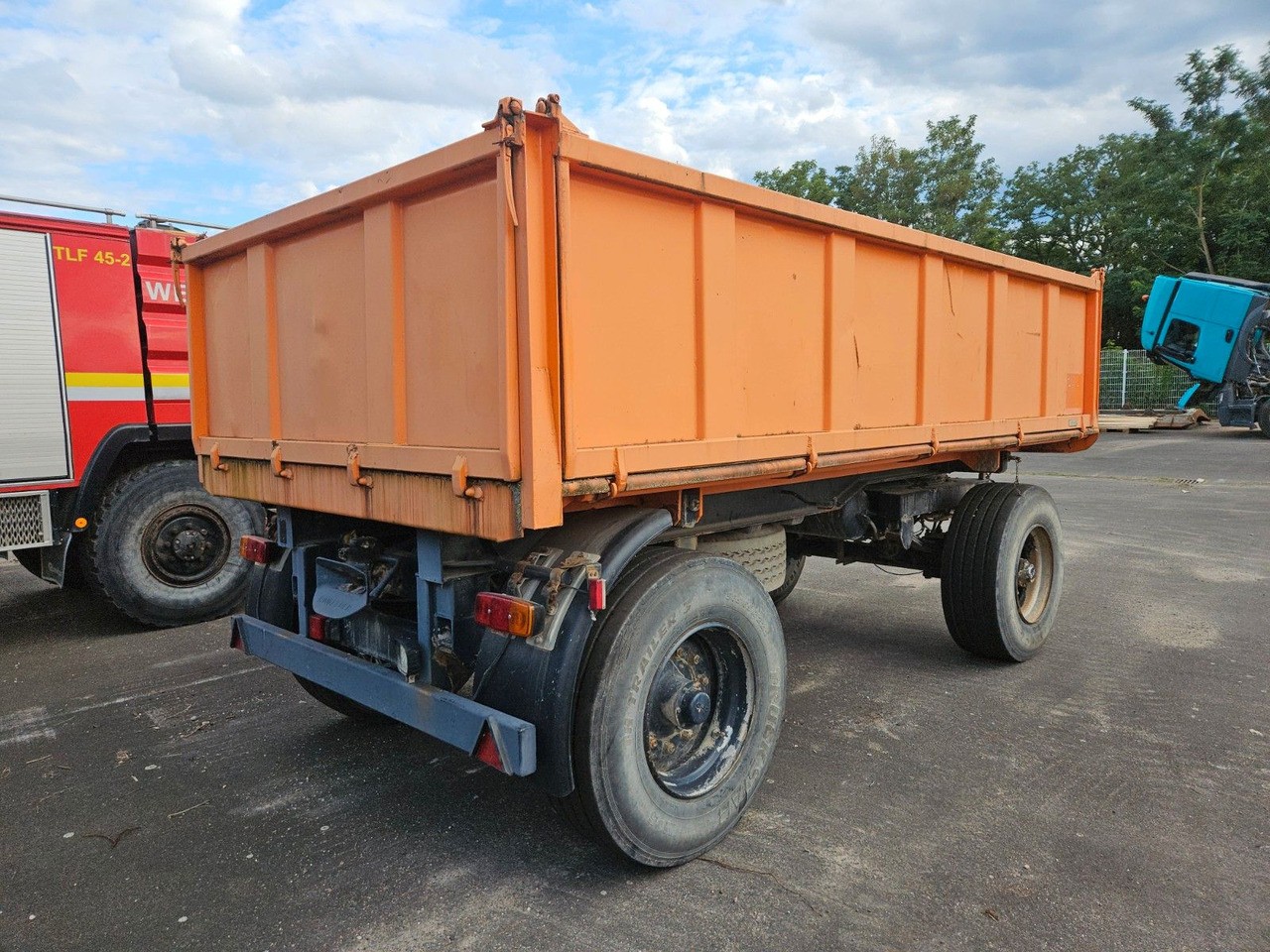 Tebbe ZK 180 Dreiseitenkipper - Reboque basculante: foto 3 Tebbe ZK 180 Dreiseitenkipper - Reboque basculante: foto 3