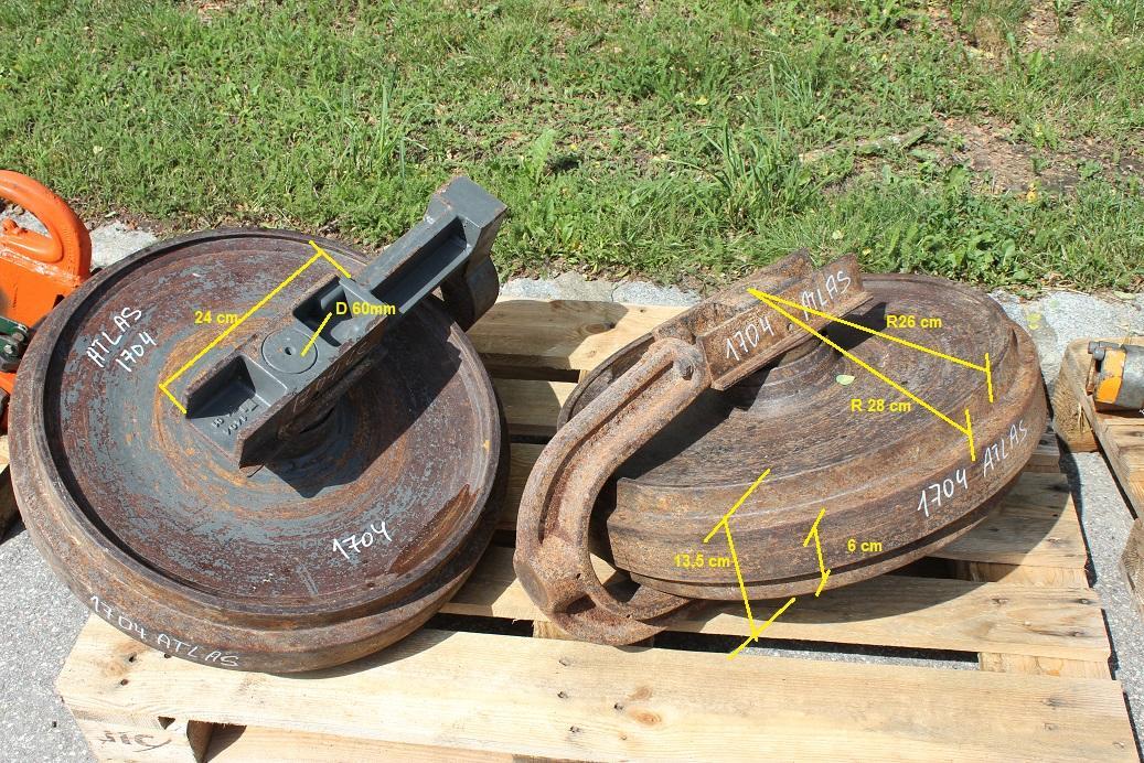 Atlas 1704 LC - Peças de material rodante por Máquina de construção: foto 2 Atlas 1704 LC - Peças de material rodante por Máquina de construção: foto 2