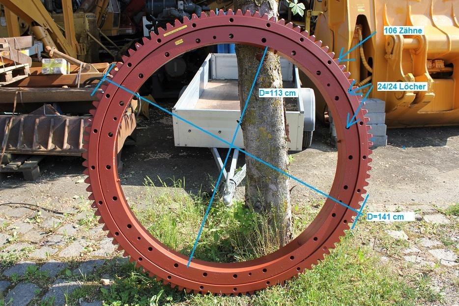 Atlas AB 2002 - Coroa de giro por Máquina de construção: foto 1 Atlas AB 2002 - Coroa de giro por Máquina de construção: foto 1