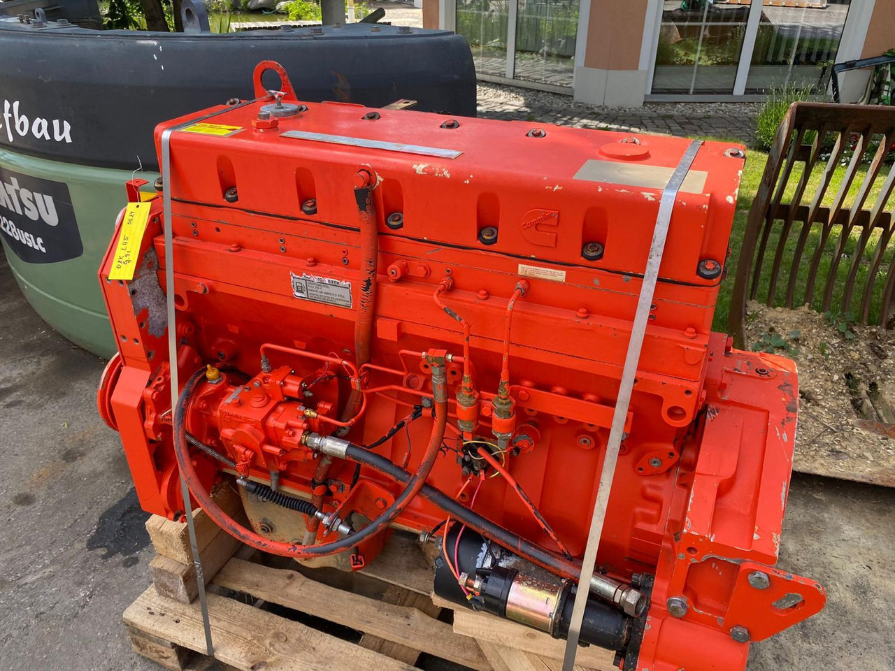 Cummins LT 10 aus O&K L45 - Motor por Máquina de construção: foto 1 Cummins LT 10 aus O&K L45 - Motor por Máquina de construção: foto 1