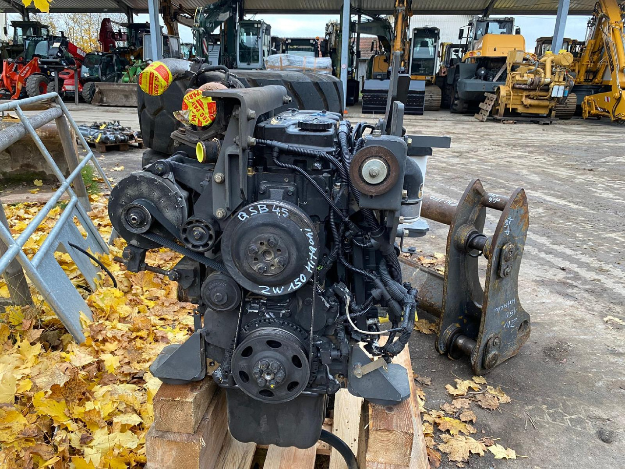 Cummins QSB 4.5 aus HItachi ZW 150 - Motor por Máquina de construção: foto 5 Cummins QSB 4.5 aus HItachi ZW 150 - Motor por Máquina de construção: foto 5