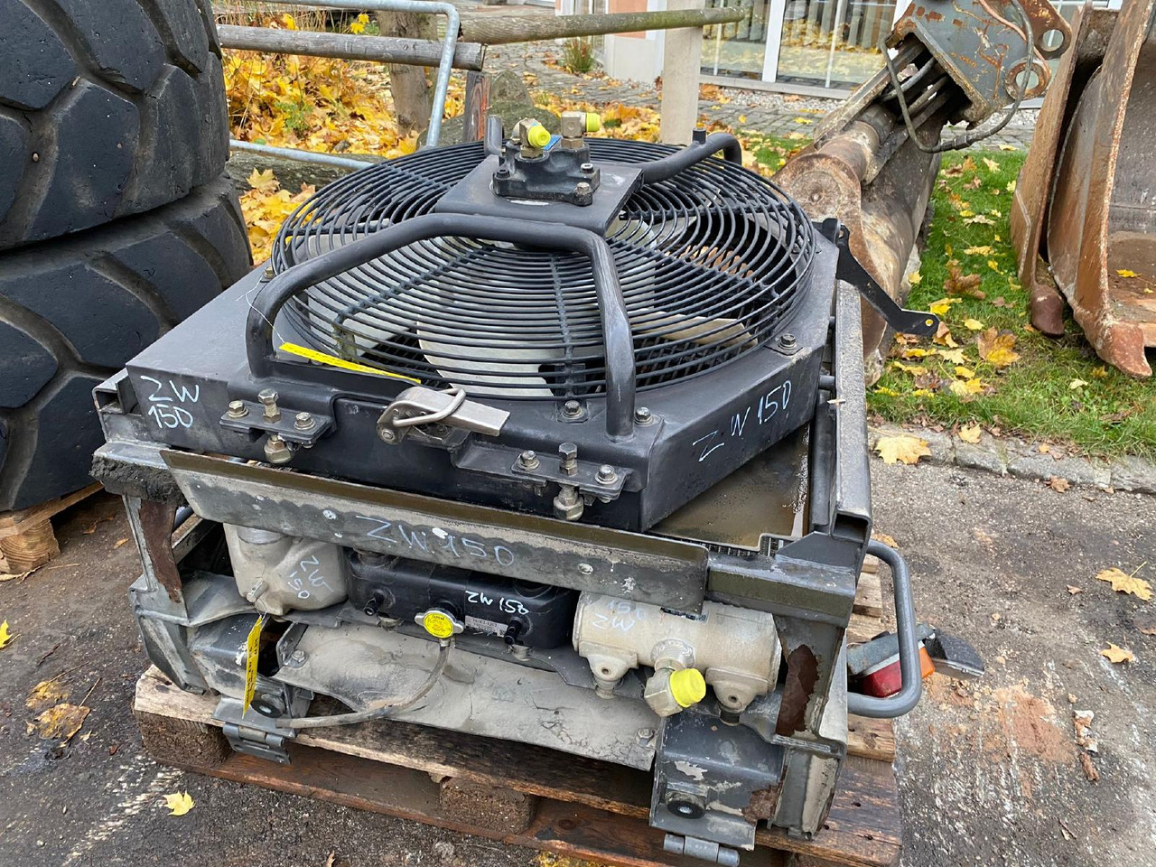 Hitachi ZW 150 - Sistema de arrefecimento por Máquina de construção: foto 1 Hitachi ZW 150 - Sistema de arrefecimento por Máquina de construção: foto 1