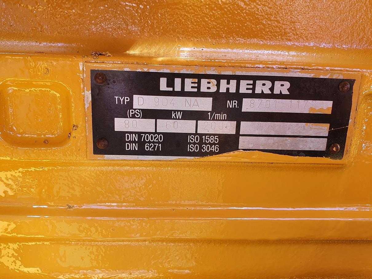 Liebherr D 904 NA n ü - Motor por Máquina de construção: foto 2 Liebherr D 904 NA n ü - Motor por Máquina de construção: foto 2