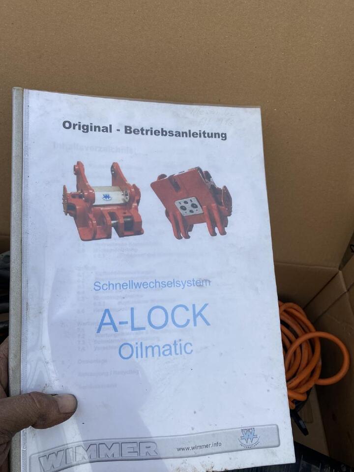 Wimmer A Lock 3 - Acoplamento rápido por Máquina de construção: foto 5 Wimmer A Lock 3 - Acoplamento rápido por Máquina de construção: foto 5