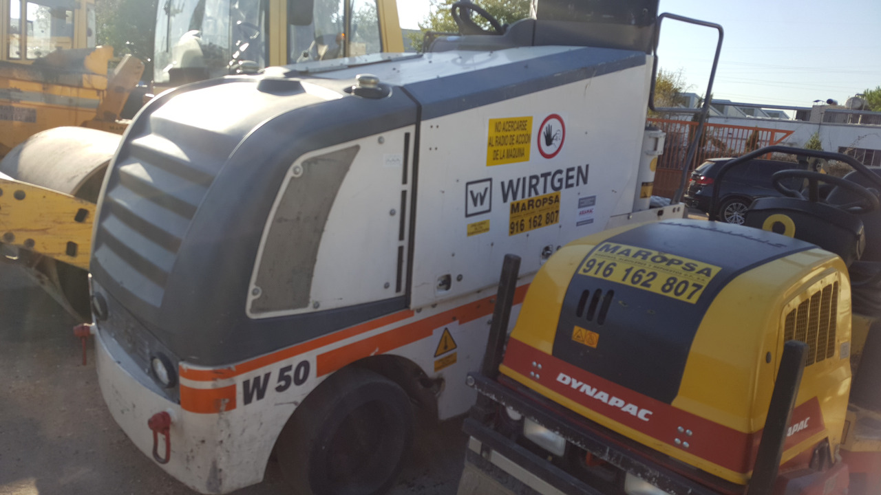 Fresadora de asfalto Wirtgen W 50 - Aplainadora (Fresadora): foto 1 Fresadora de asfalto Wirtgen W 50 - Aplainadora (Fresadora): foto 1