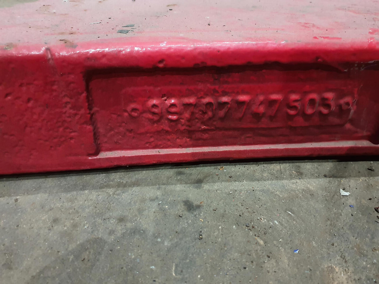 FAUN AUN HK 60 Counterweight 1,1 ton - Contrapeso por Grua móvel: foto 5 FAUN AUN HK 60 Counterweight 1,1 ton - Contrapeso por Grua móvel: foto 5