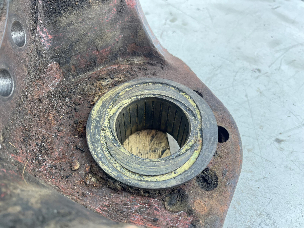 Manga de eixo por Grua móvel FAUN RTF 50 Steering knuckle 16 holes axle 1 right: foto 7