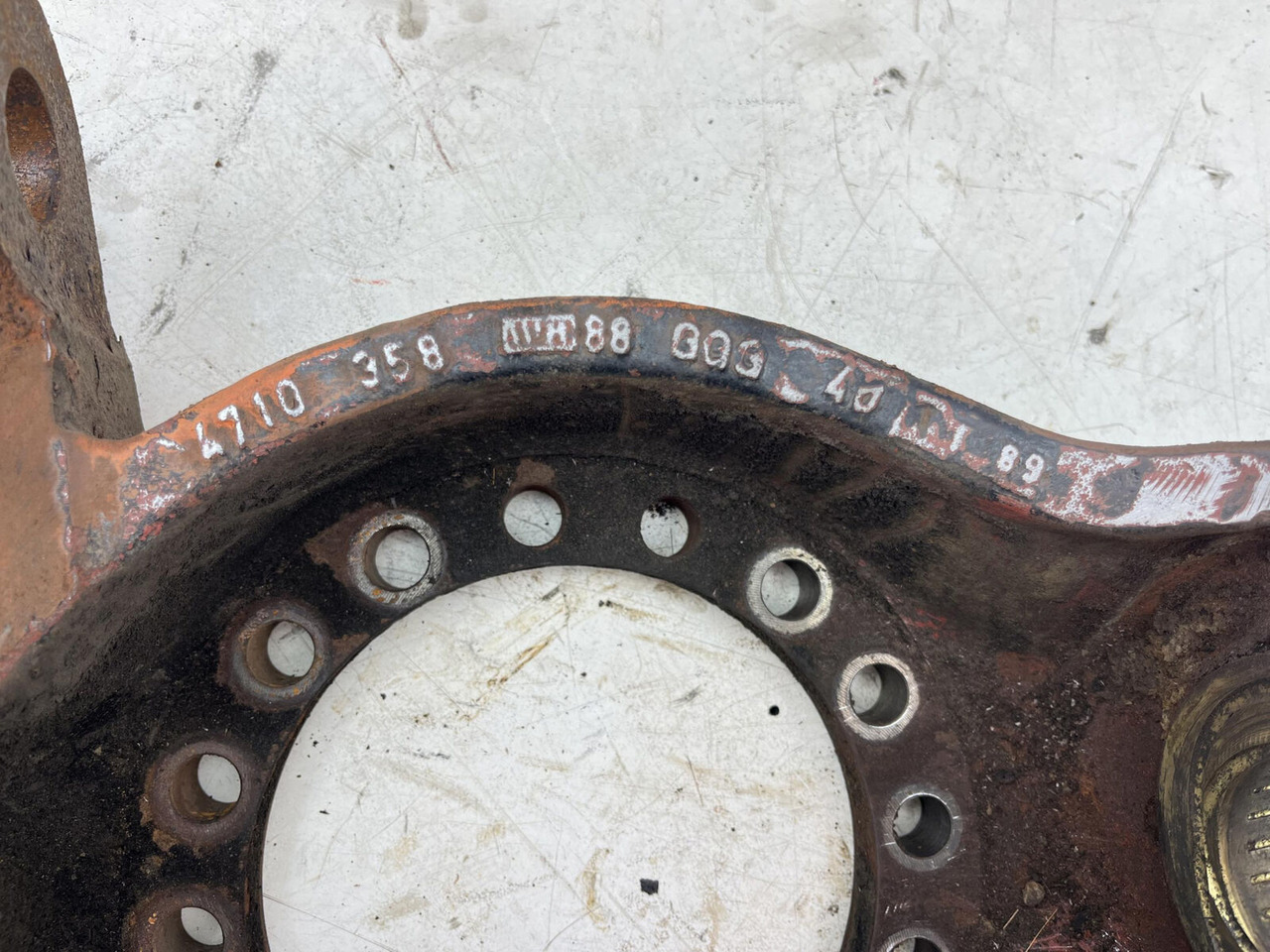 Manga de eixo por Grua móvel FAUN RTF 50 Steering knuckle 16 holes axle 1 right: foto 9