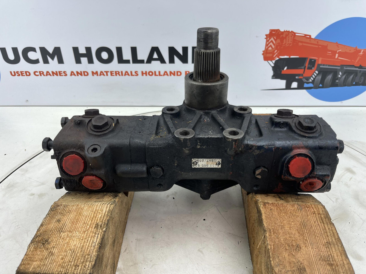 Krupp KMK 4070 steering box only for parts - Caixa de direção por Grua móvel: foto 1 Krupp KMK 4070 steering box only for parts - Caixa de direção por Grua móvel: foto 1