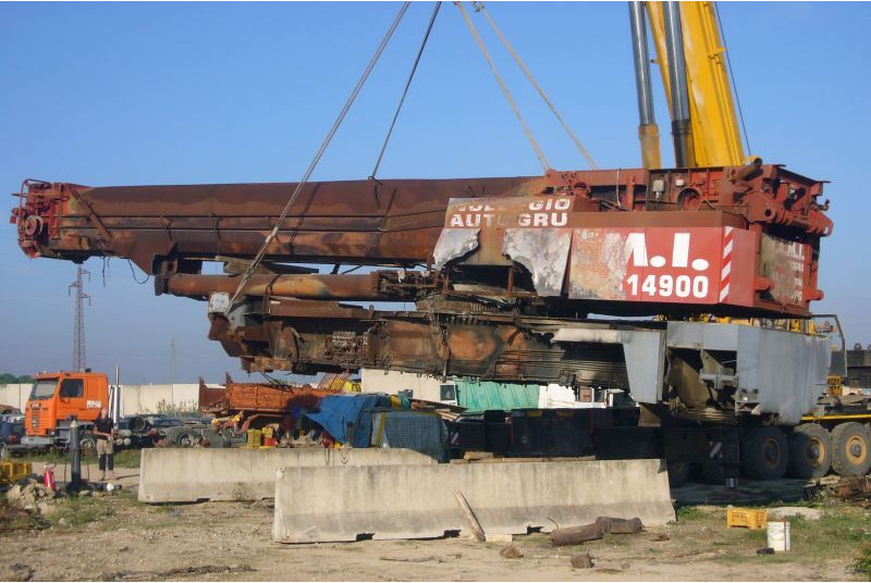 Krupp KMK 8350 for parts - Grua todo o terreno: foto 2 Krupp KMK 8350 for parts - Grua todo o terreno: foto 2
