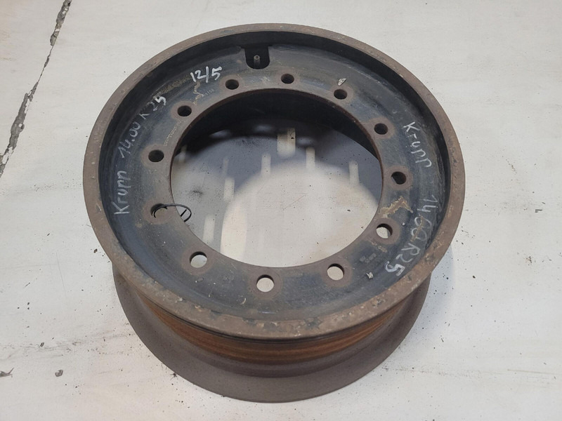 Krupp Rim 385/95R25 12 5.5 3p - Jante por Guindaste: foto 1 Krupp Rim 385/95R25 12 5.5 3p - Jante por Guindaste: foto 1