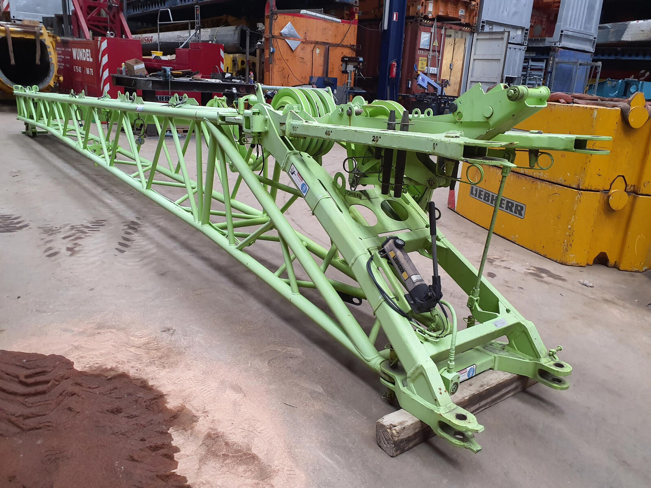 Liebherr LTM 1050-3.1 folding jib - Lança por Grua móvel: foto 4 Liebherr LTM 1050-3.1 folding jib - Lança por Grua móvel: foto 4