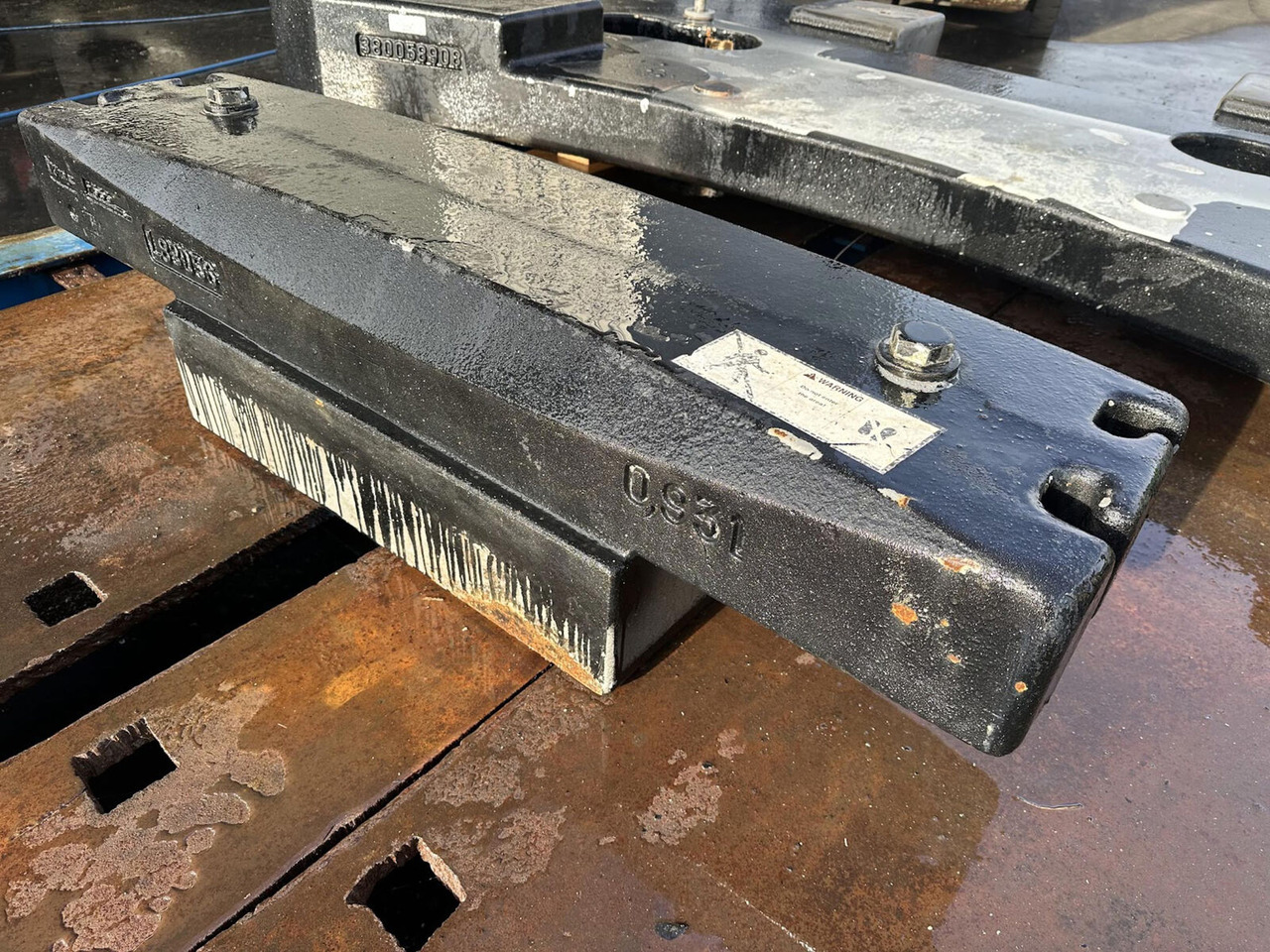 Liebherr LTM 1100-5.2 Counterweight 0,93 ton - Contrapeso por Grua móvel: foto 3 Liebherr LTM 1100-5.2 Counterweight 0,93 ton - Contrapeso por Grua móvel: foto 3