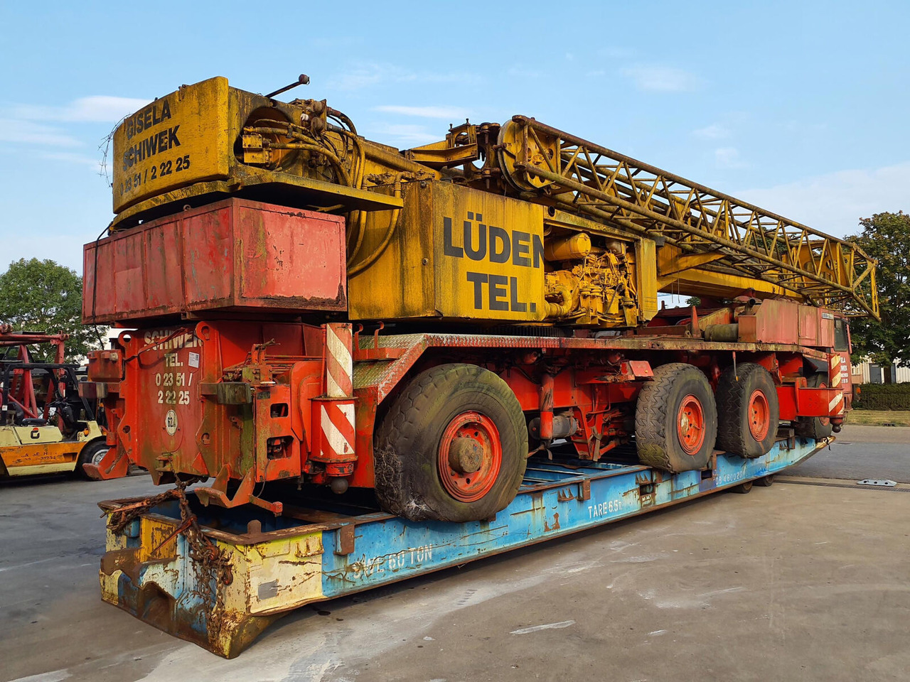 Liebherr LTM 1100 - Grua móvel: foto 4 Liebherr LTM 1100 - Grua móvel: foto 4
