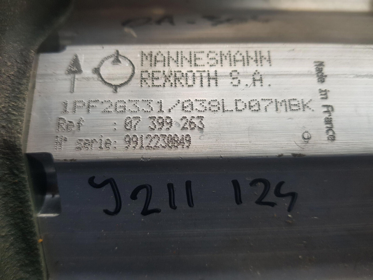 Rexroth Mannesmann Rexroth gear pump - Bomba hidráulica por Guindaste: foto 5 Rexroth Mannesmann Rexroth gear pump - Bomba hidráulica por Guindaste: foto 5