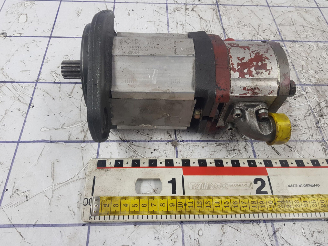 Rexroth Rexroth dual gear pump - Bomba hidráulica por Guindaste: foto 1 Rexroth Rexroth dual gear pump - Bomba hidráulica por Guindaste: foto 1