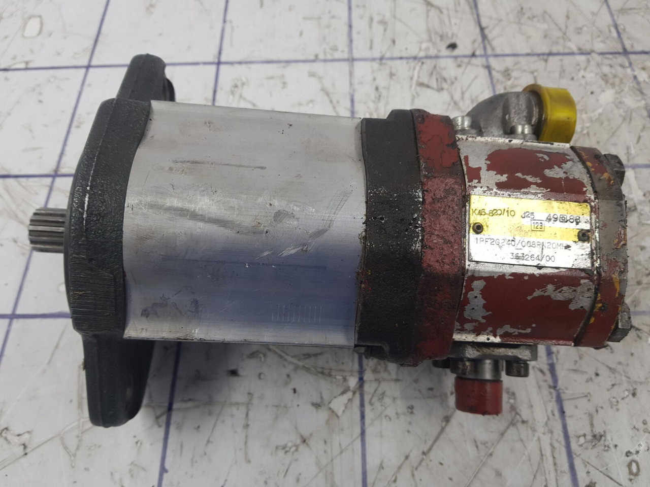 Rexroth Rexroth dual gear pump - Bomba hidráulica por Guindaste: foto 4 Rexroth Rexroth dual gear pump - Bomba hidráulica por Guindaste: foto 4