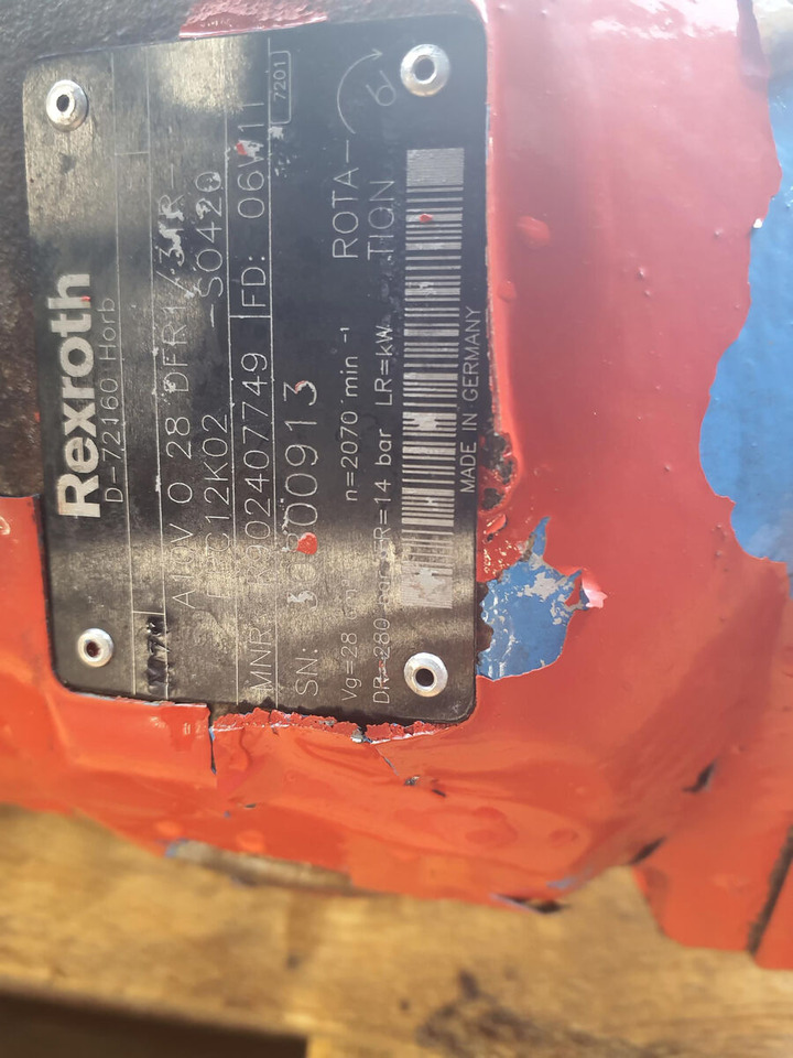 Rexroth Rexroth pump A1OV 0 28 DFR1/31R - Bomba hidráulica por Grua móvel: foto 4 Rexroth Rexroth pump A1OV 0 28 DFR1/31R - Bomba hidráulica por Grua móvel: foto 4