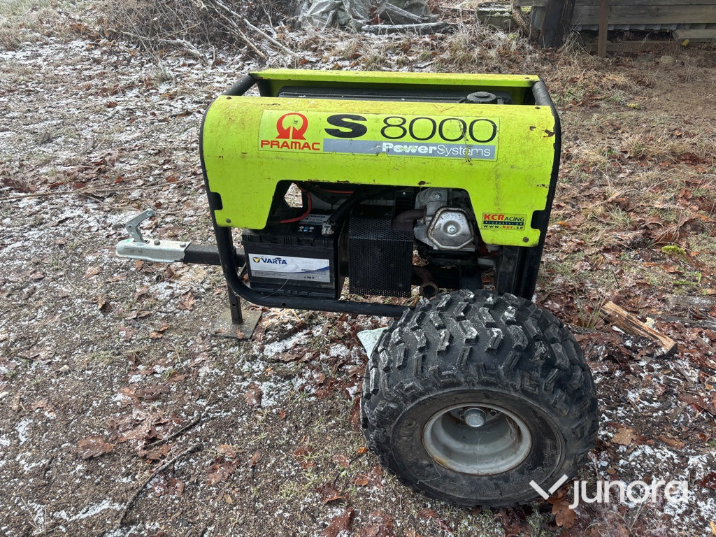 Elverk - Pramac S 8000 - Gerador elétrico: foto 2 Elverk - Pramac S 8000 - Gerador elétrico: foto 2