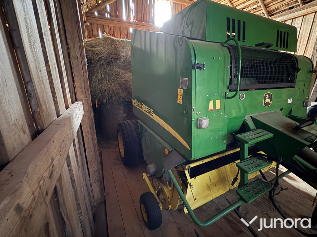Enfardadeira de fardos redondos Fixkammarpress John Deere 578: foto 6