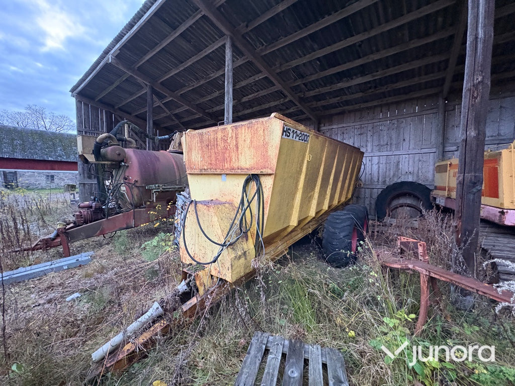 Gödselspridare - Hill spridaren, HS 11-2000 - Espalhador de estrume: foto 1 Gödselspridare - Hill spridaren, HS 11-2000 - Espalhador de estrume: foto 1