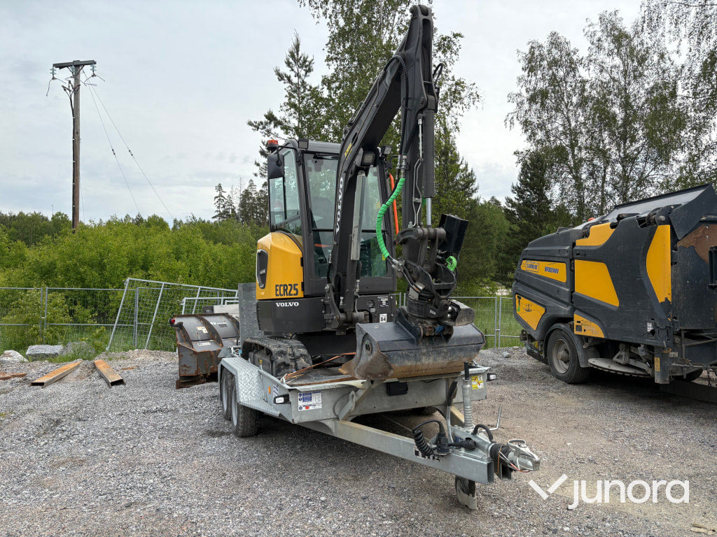 Grävmaskin Volvo ECR25D Electric - Mini escavadeira: foto 3 Grävmaskin Volvo ECR25D Electric - Mini escavadeira: foto 3