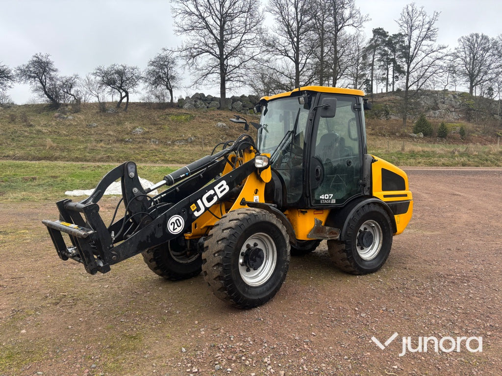 Hjullastare - JCB 407 SV - Pá carregadora de rodas: foto 1 Hjullastare - JCB 407 SV - Pá carregadora de rodas: foto 1