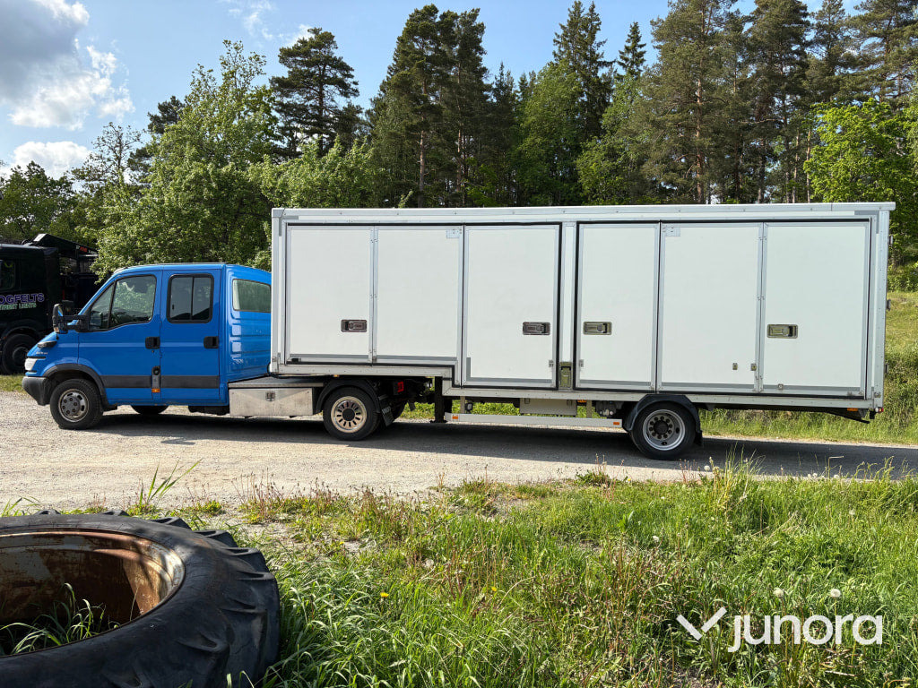 Iveco Daily lastbil inkl. trailer - Camião tractor BE, Carrinha cabine dupla: foto 4 Iveco Daily lastbil inkl. trailer - Camião tractor BE, Carrinha cabine dupla: foto 4