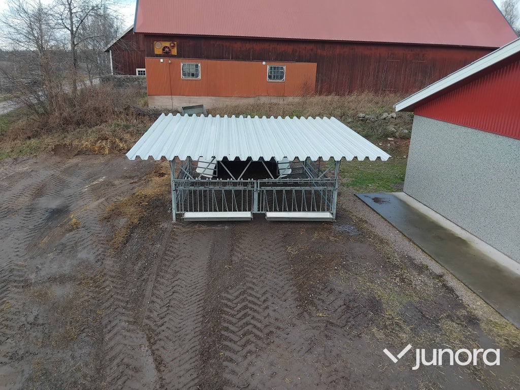 Kalvigloo med veranda – upp till 14 kalvar - Equipamento de gado: foto 5 Kalvigloo med veranda – upp till 14 kalvar - Equipamento de gado: foto 5