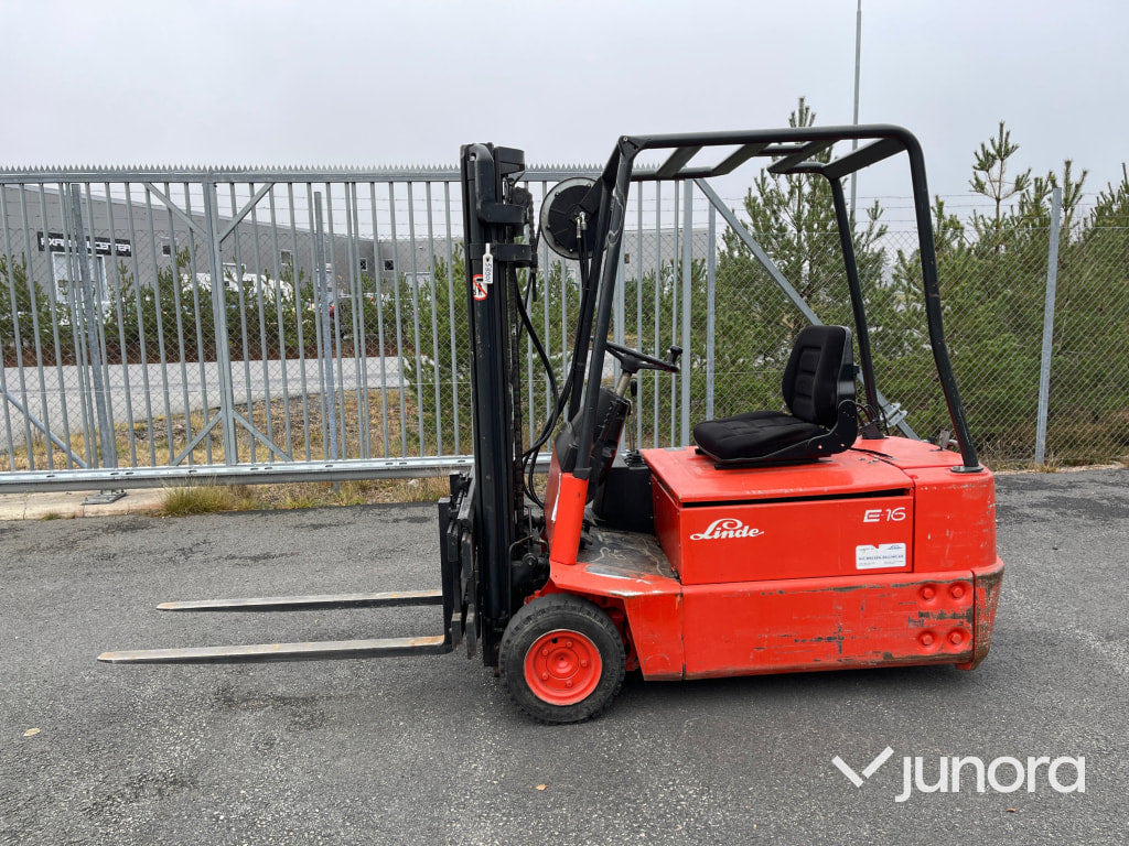 Motviktstruck - Linde E16 - Empilhadeira elétrica: foto 2 Motviktstruck - Linde E16 - Empilhadeira elétrica: foto 2