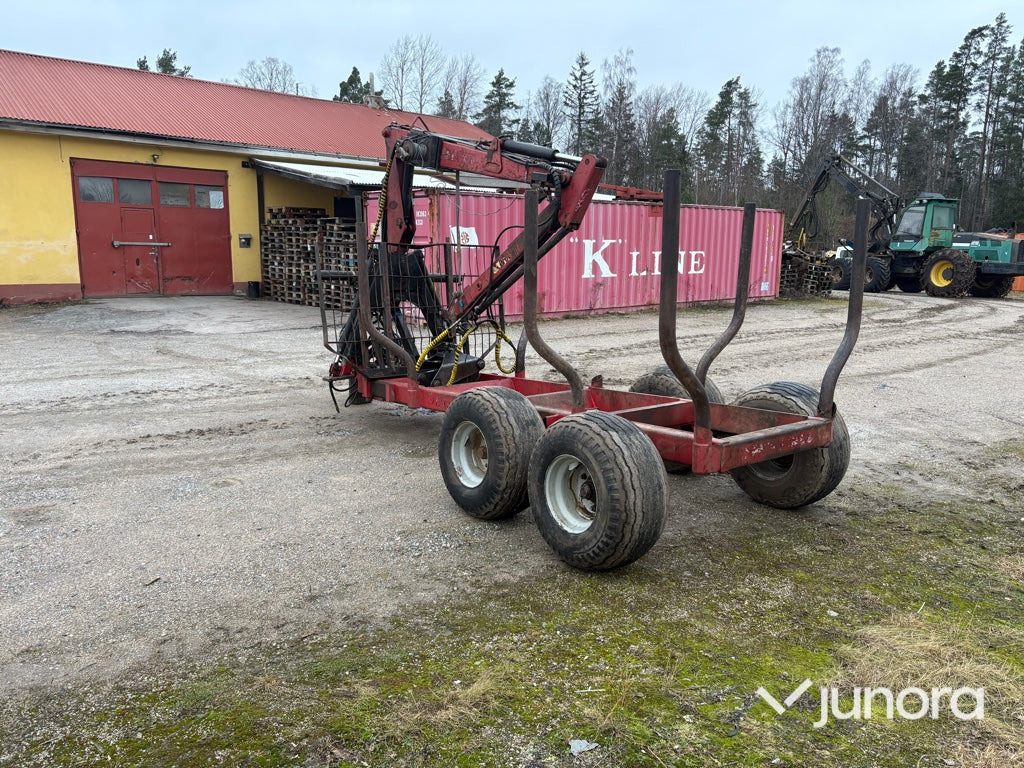Reboque florestal Skogsvagn - Patruuna Pelonpaja 3200: foto 7